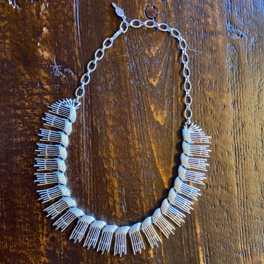 Vintage Sarah Coventry Statement Necklace - Silver